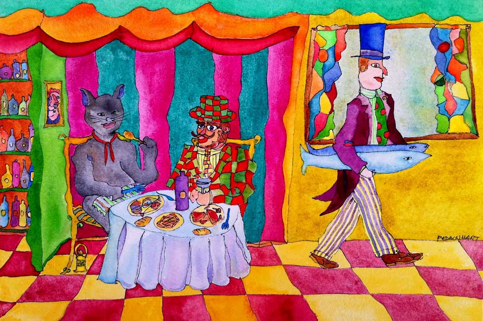 "le dinner au Griboiedov "